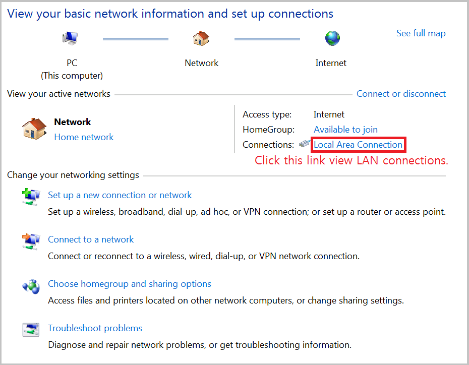 which mac address of the windows 10 machine to use for access list